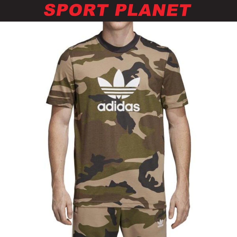 George Hanbury Airfield Bliv oppe adidas Bunga Men Camouflage Trefoil Tee Shirt (DV2067) Sport Planet  (DO22664) | Shopee Malaysia