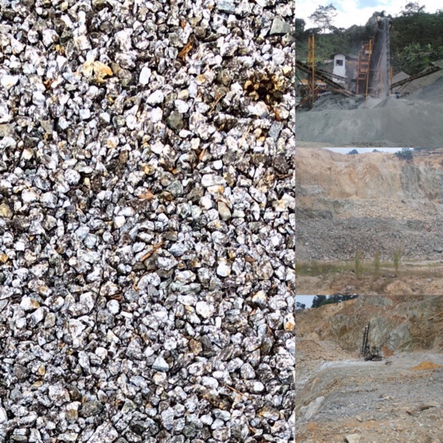 Batu Kerikil Granit Kuari Chipping Stone Gravel Stone Quarry Stone Batu Kuari Granite Stone 1kg Shopee Malaysia