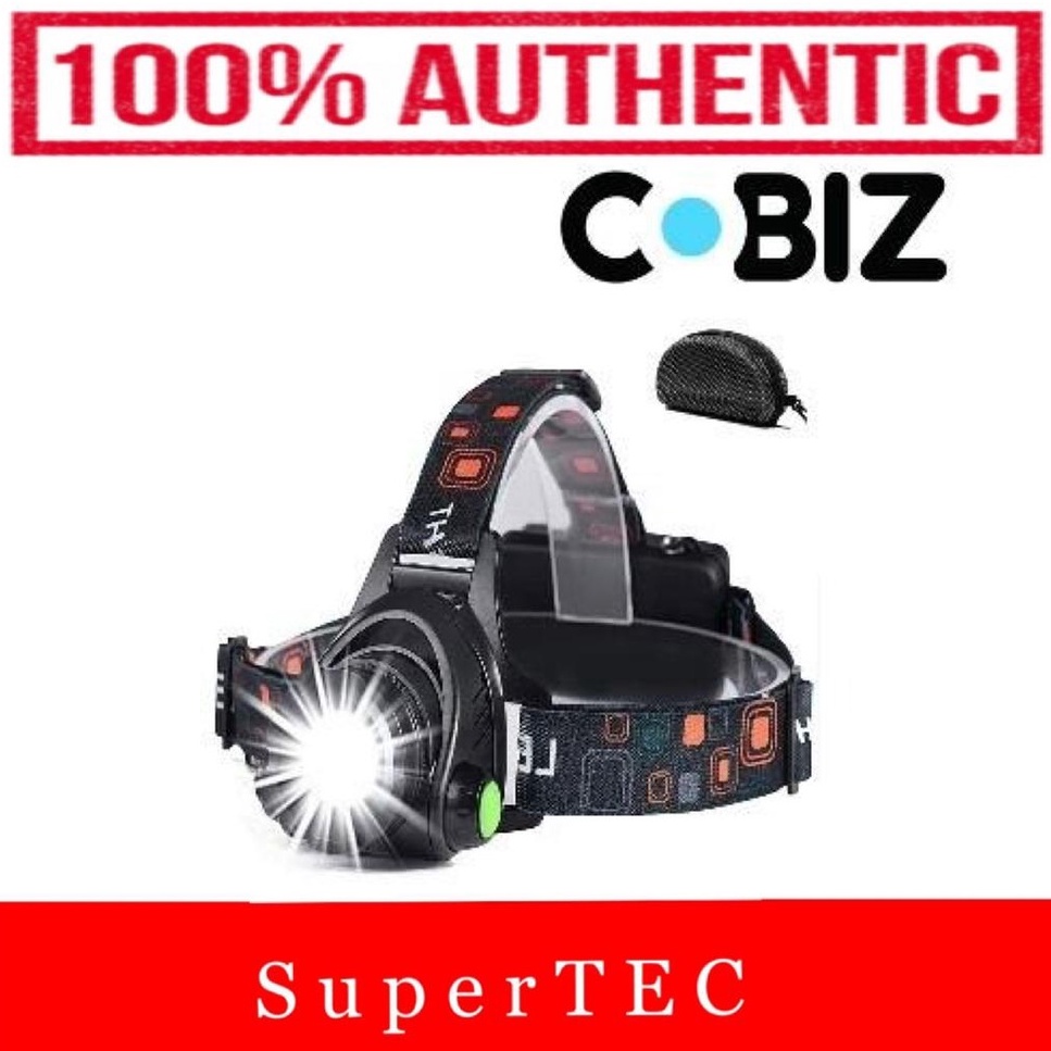 BN Head Torch Light Rechargeable 5000 Lumen Zoomable IPX4