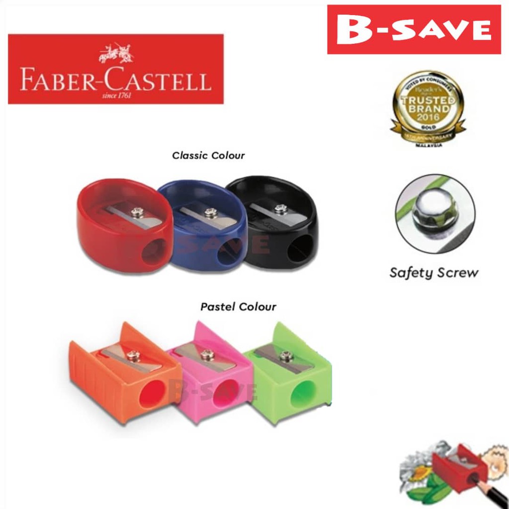 FaberCastell Pencil Sharpener 1pc 5849/5848 Shopee Malaysia