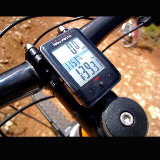 cateye micro wireless speedometer