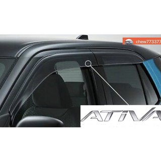 Perodua ATiVA SUV 2021Present Injection Door Visor  Shopee Malaysia