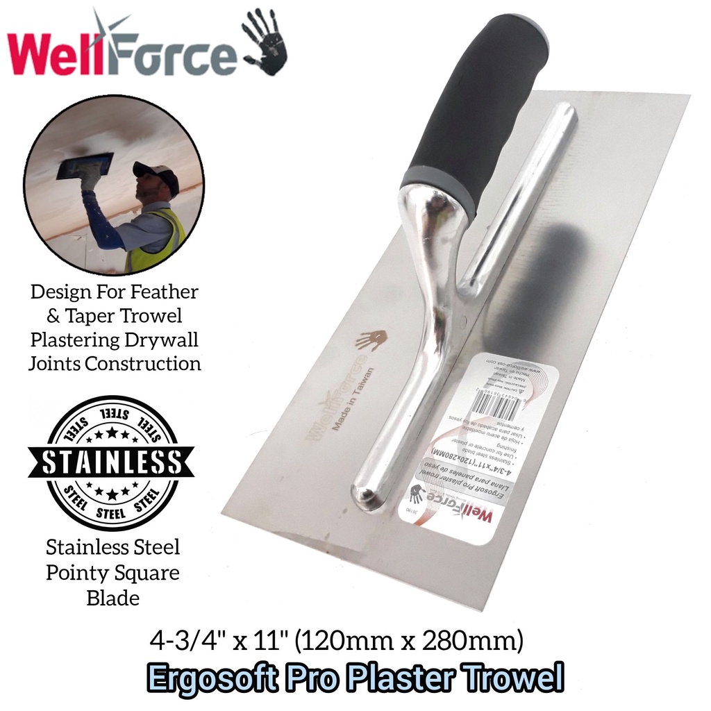 Perma Shape Trowel Golden Stainless Steel DuraSoft Handle Marshalltown - View #5