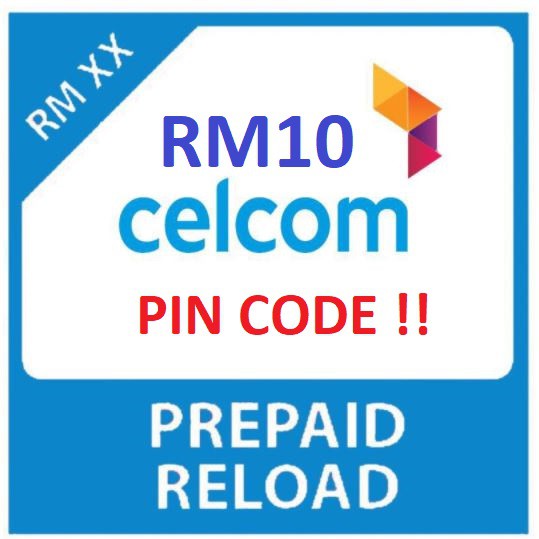 Celcom Prepaid Rm10 Pin Code Shopee Malaysia