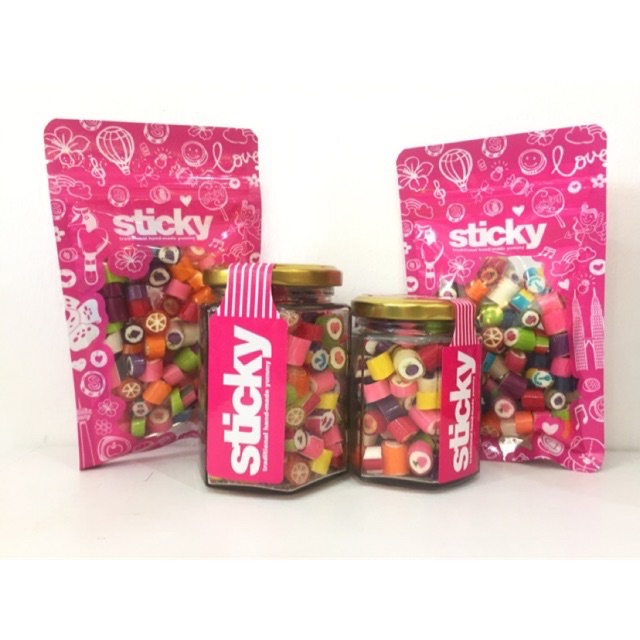 Ready Stock Sticky Candy Mix Rock 70g120g190g Shopee Malaysia 0158