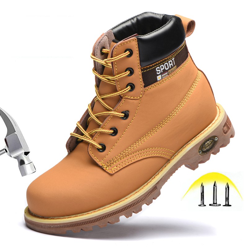 dr marten steel toe cap work boots