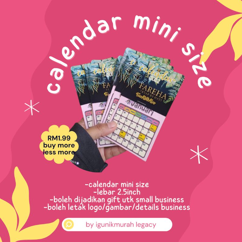 Fall 2022 Utk Calendar Buy Promosi Calendar 2022 Custom Ready Smart Nice Cheaper Than Other Fareha  / Doorgift /Gift Smallbusiness | Seetracker Malaysia