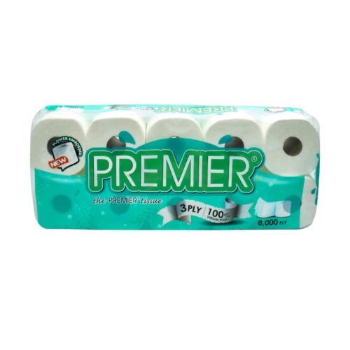 Premier 3Ply Toilet Roll | Toilet Paper 10Rolls | Shopee Malaysia