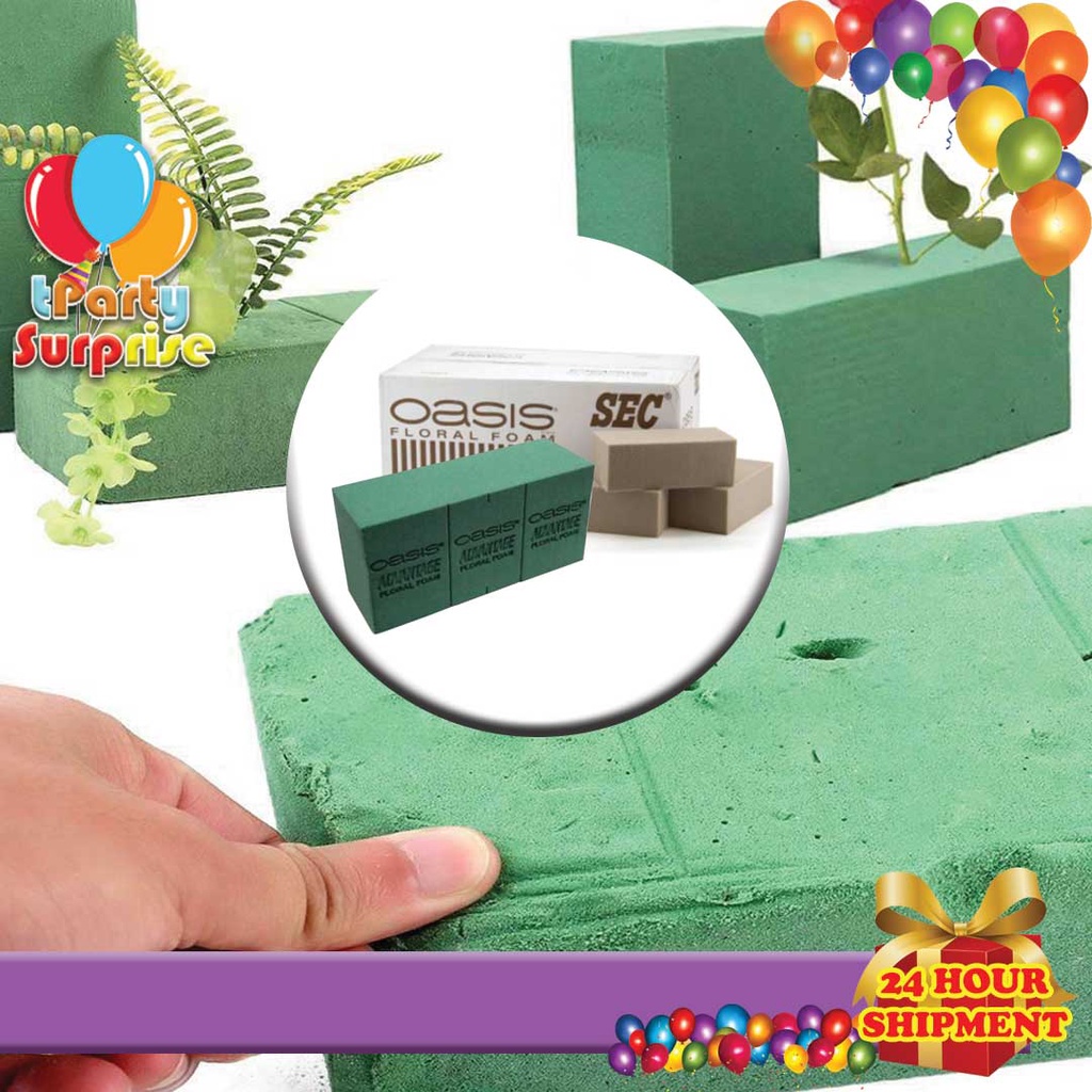 1 Brick Bouquet Dry Wet Floral Sponge Dry Foam Dry Flower Wet Foam Dry