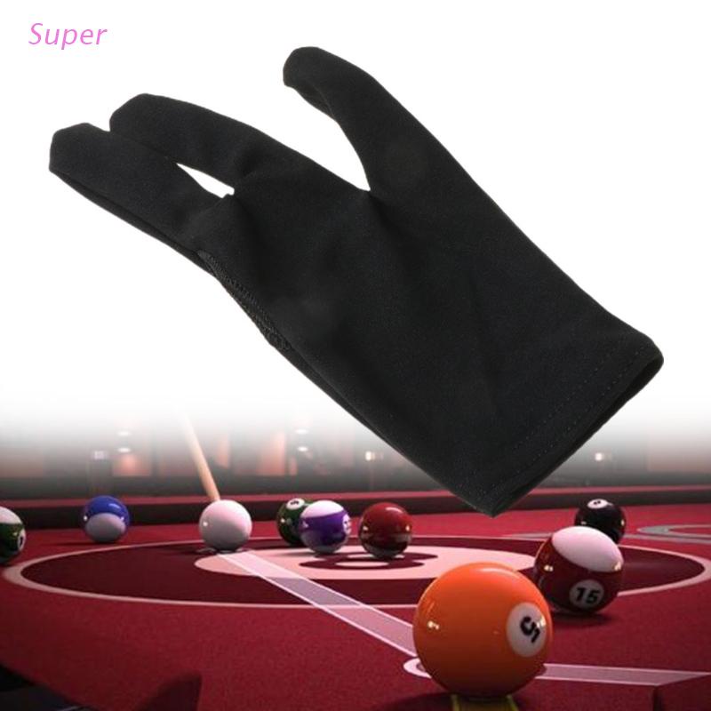Premium Must 1pc Black Cue Billiard Pool Shooters 3 Fingers Gloves - Image 5