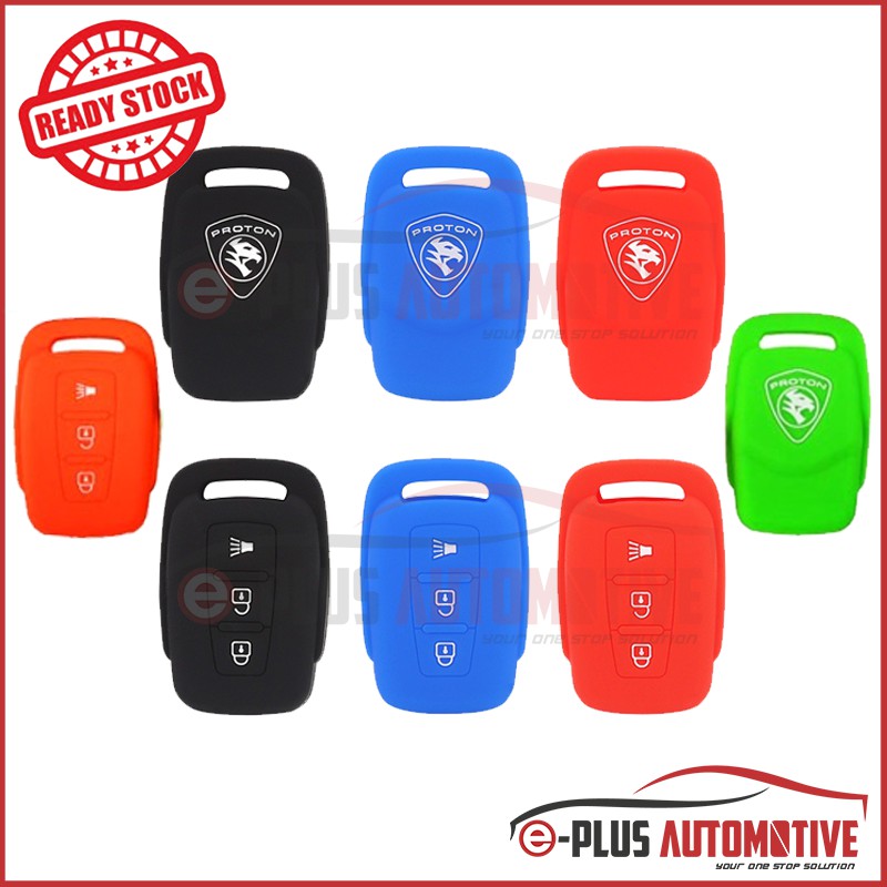 Proton Exora Car Silicon Key Remote Cover 3 Button Shopee Malaysia