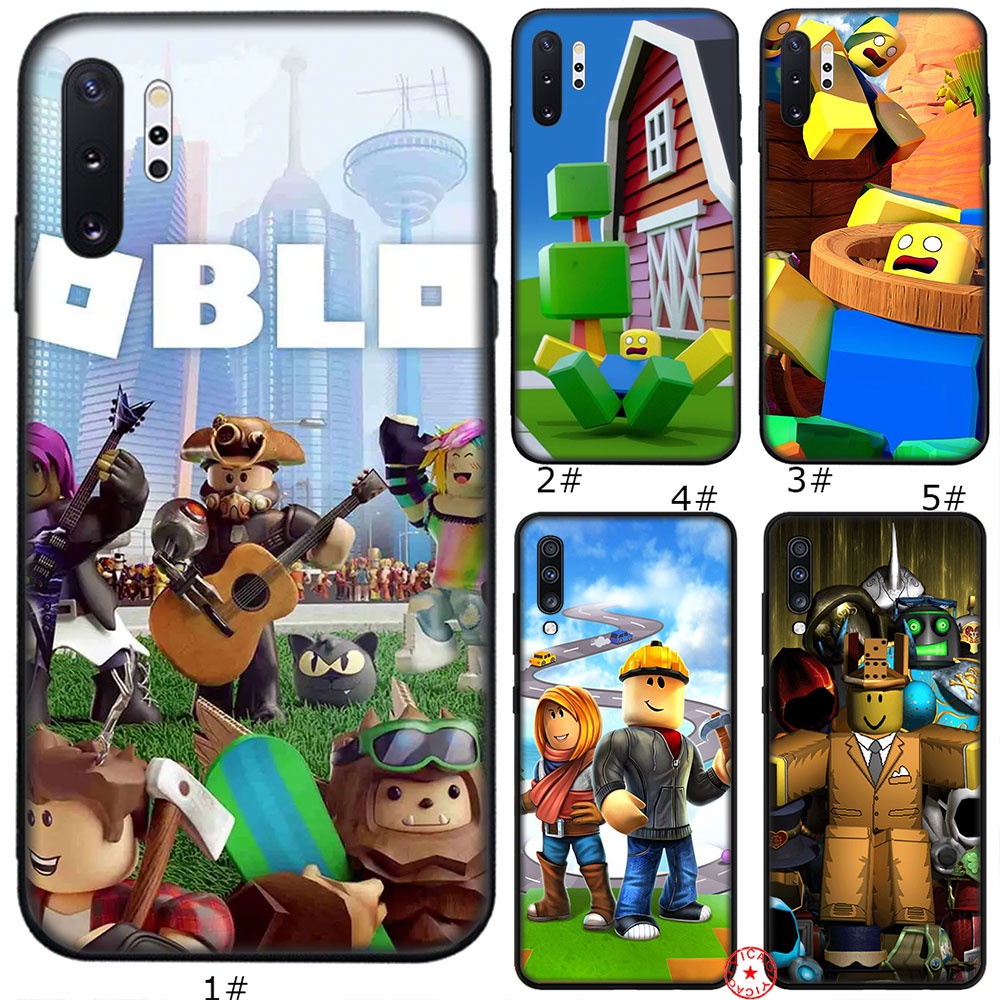 FFI70 Roblox Soft Silicone Phone Case for Samsung Galaxy M02 A02 A03S A6 A7 A8 A9 A10 A10S Plus