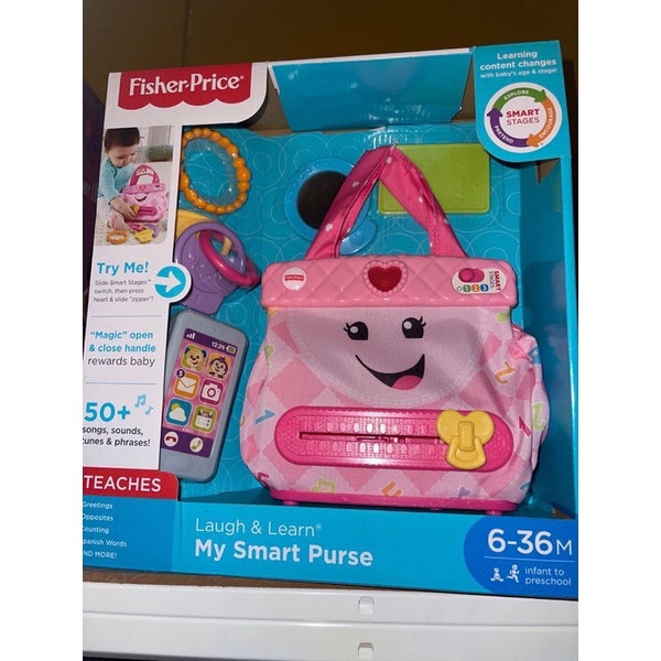 Fisher Price Laugh & Learn My Smart Purse | Shopee Malaysia