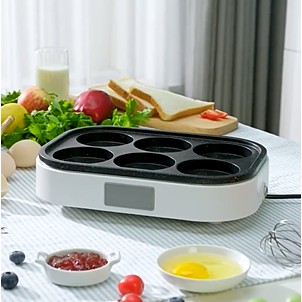 Electric  Egg  Fryer Breakfast Pot Burger Machine Non-stick Pan Household Frying Pan