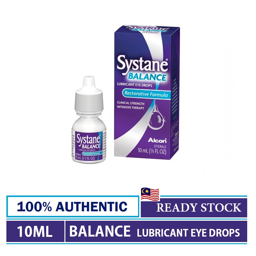 Alcon Systane Balance Lubricant Eye Drops (10ml) | Shopee Malaysia