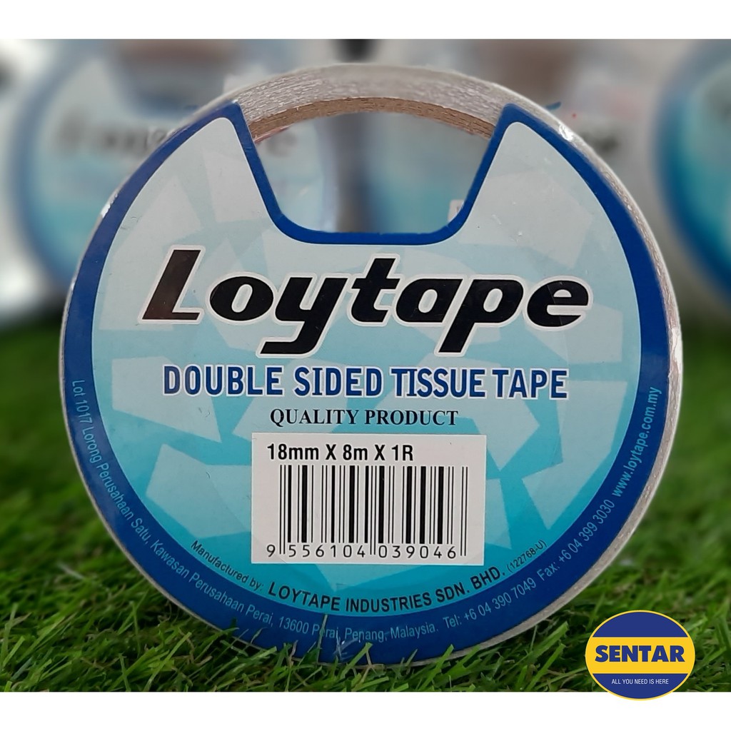 [100% Original] Loytape Double Sided Tissue Tape (8m) | Shopee Malaysia