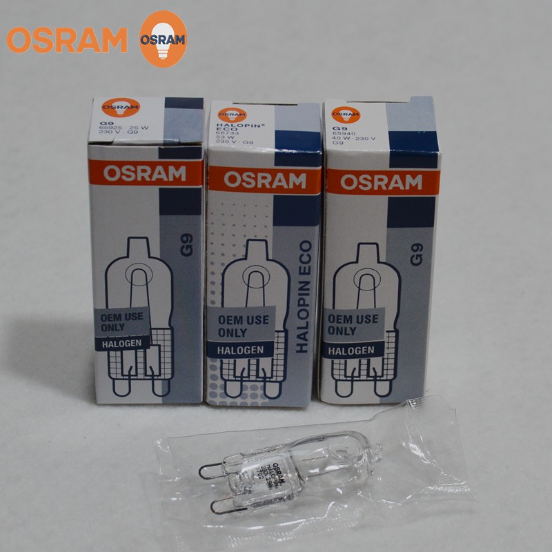 prototype wenselijk Verbergen Osram Halopin 65940 40w G9 230v Clear Bulb | Shopee Malaysia