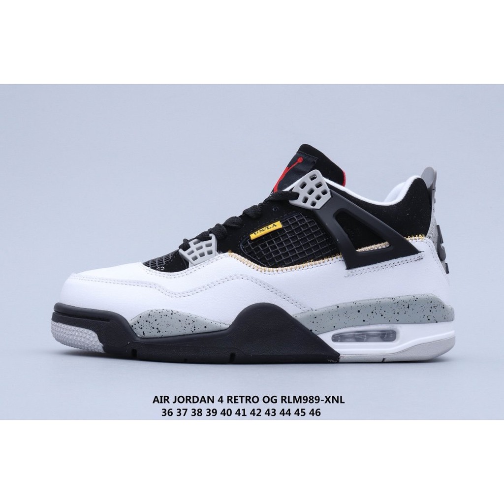 black cement jordan 4