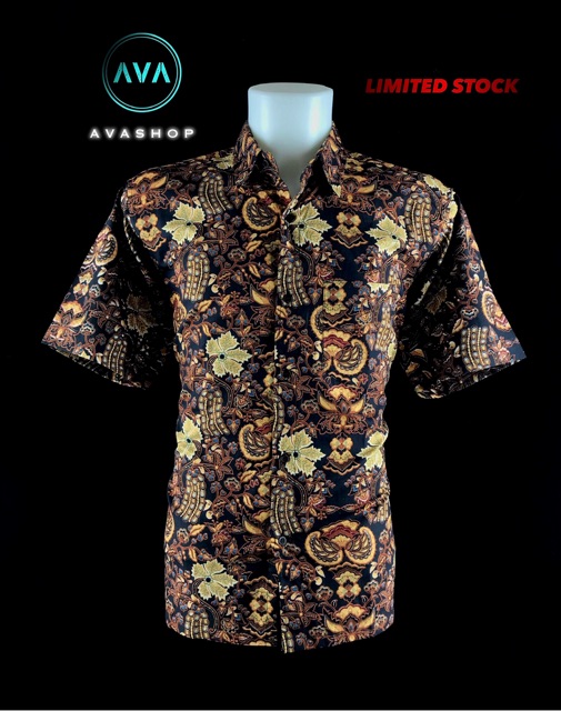  KEMEJA  BATIK  REGULAR FIT Ready Stock Shopee  Malaysia