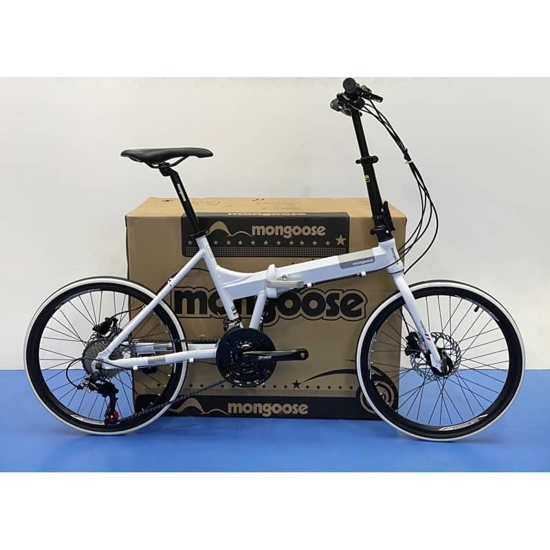 mongoose folding bike 20 spec