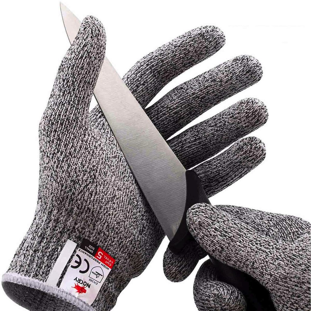 High Cut Resistance Cut Resistant Glove Food Grade Level 55 Protection Cuts Gloves Kitchen Safety Hand Gloves 1 Pair Shopee Malaysia