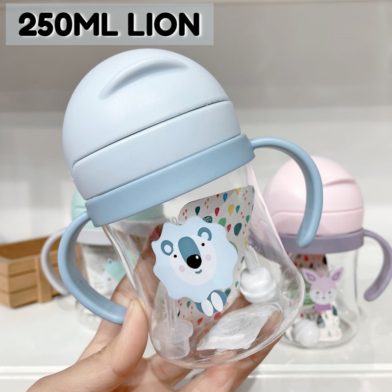[Local Seller] EXTRA GIFT (With Gravity Ball) Anti Leak Baby Drinking Bottle Childre