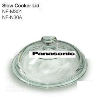 Panasonic Glass Lid Cover for NF-M301 & NF-N30A Slow Cooker* good packing *