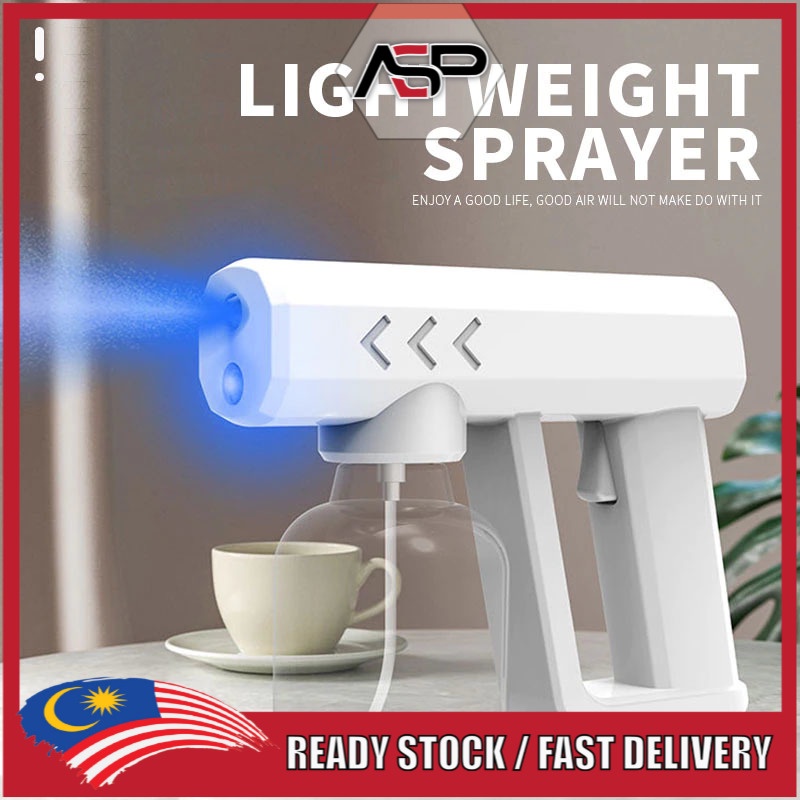ASPBEST Sanitizer Spray Gun Blue Light Nanometer sanitizer spray gun