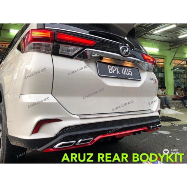 PERODUA ARUZ BODYKIT/ FRONT + REAR BUMPER PROTECTOR GUARD 