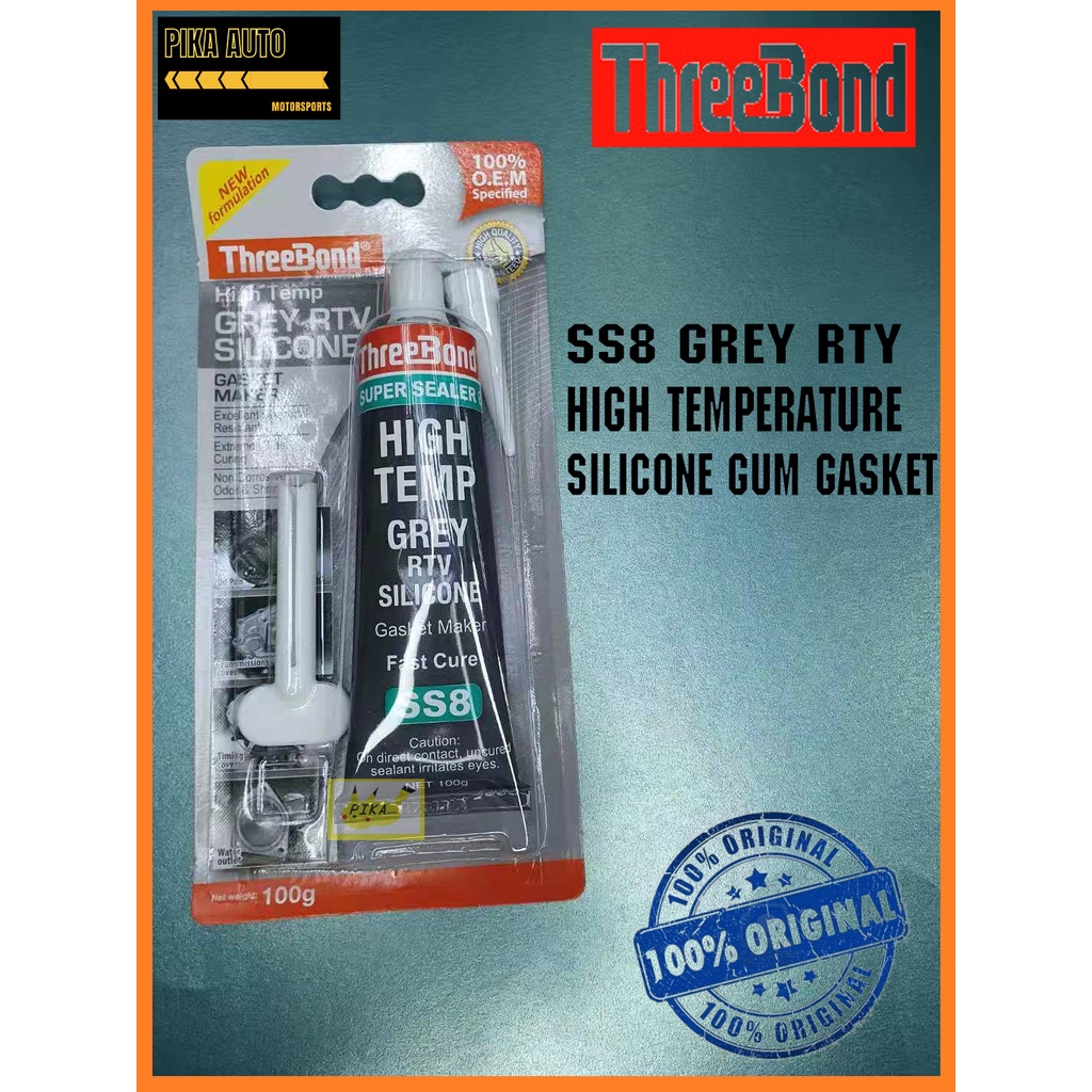 ThreeBond Super Sealer High Temperature Grey RTV SS8 Silicon Gasket