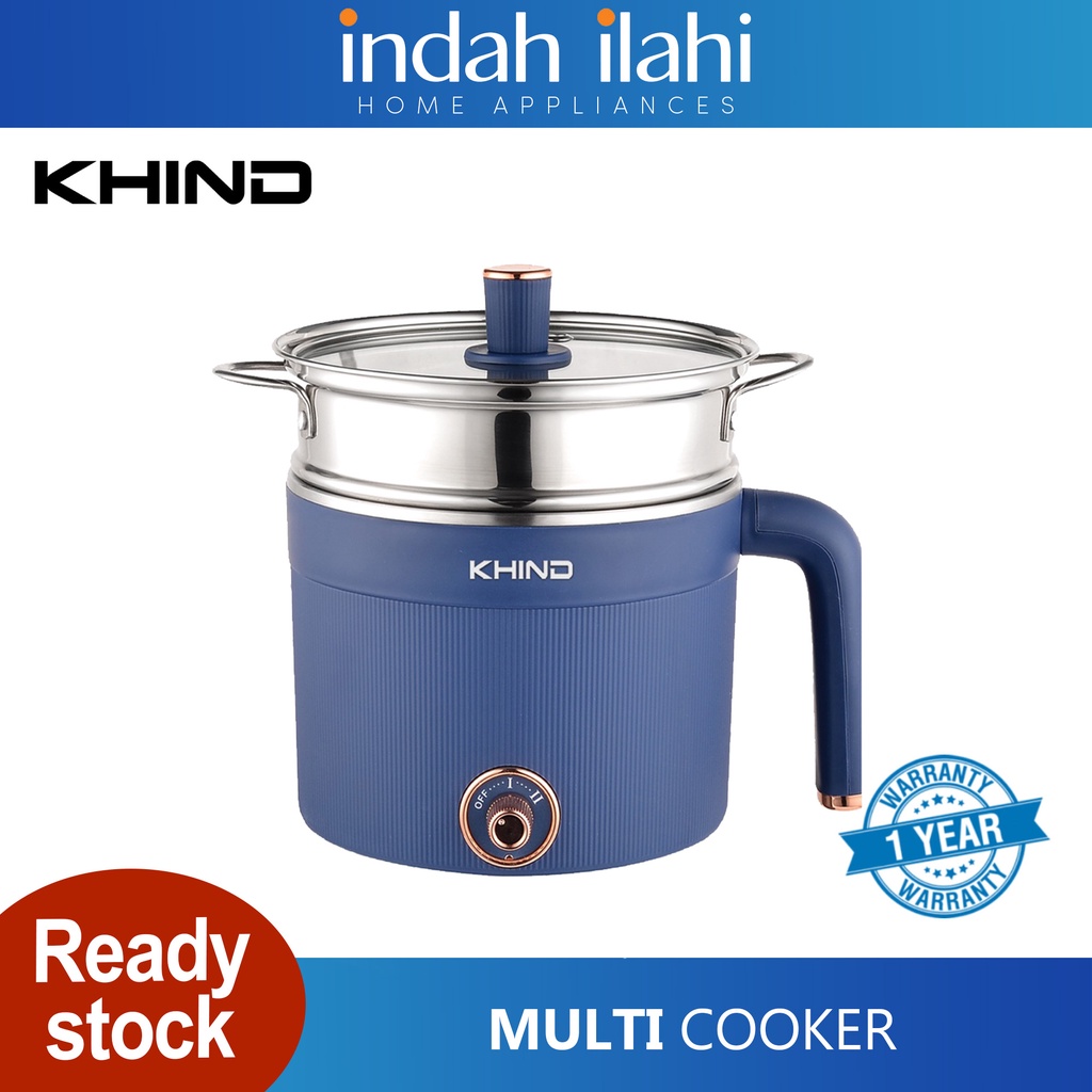 Khind 1.2L Multi Cooker MC121 Shopee Malaysia