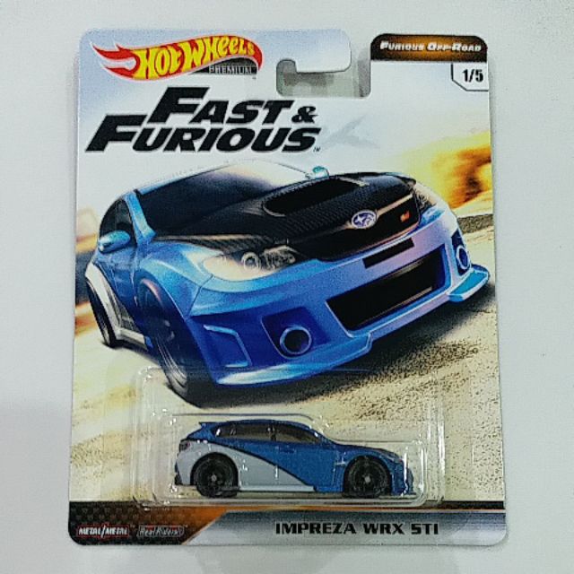 hotwheels subaru wrx sti