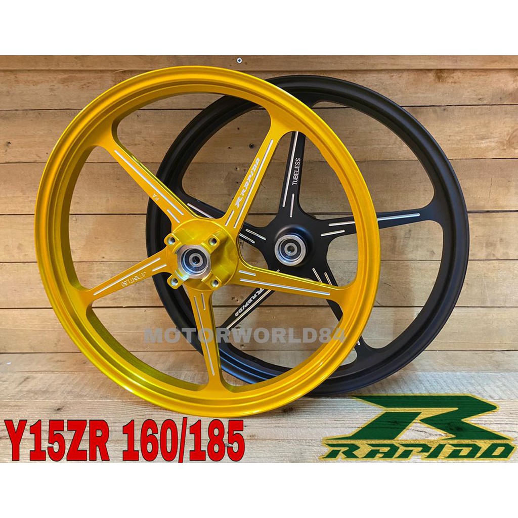 Buy Sport Rim Rapido Yamaha Y15zr V1 V2 Ysuku Y16 Rapido Sportrim 529 511 Fd4h Front 1 6x17 Rear 1 85x17 Pnp 100 Original Seetracker Malaysia
