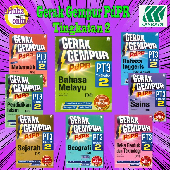 Ehubz Buku Latihan Gerak Gempur Pdpr Pt3 Tingkatan 2 Sasbadi 2021 Shopee Malaysia