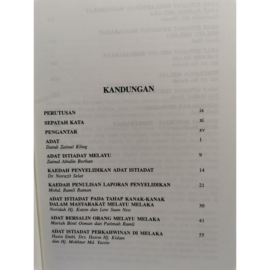 Adat Istiadat Melayu Melaka Zainal Abidin Borhan Et Al Buku Preloved Shopee Malaysia