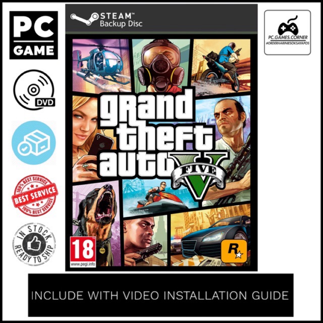 buy gta 5 dvd for pc