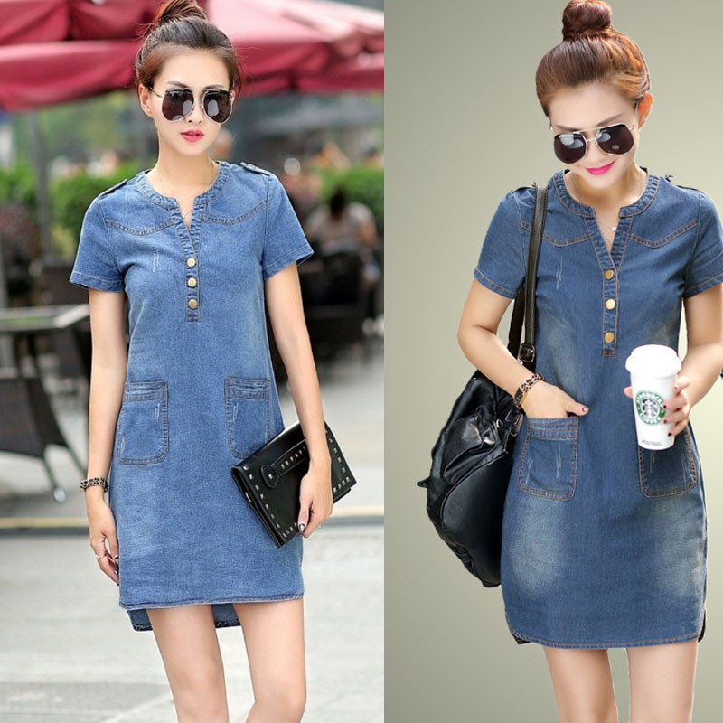 denim shirt dress size 20