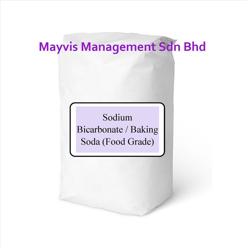 Sodium Bicarbonate / Baking Soda (Food Grade) Refill Pack Shopee
