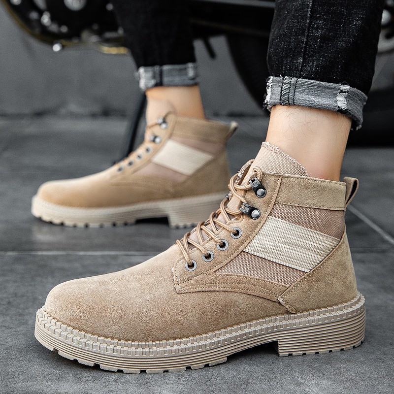 high cut lace up martin boots