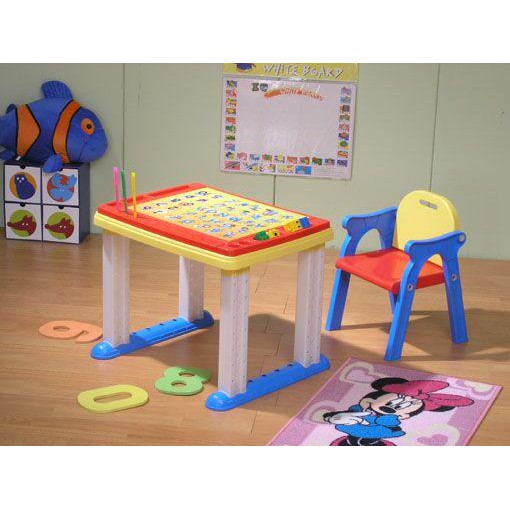 CHILDREN STUDY TABLE AND CHAIR KID MEJA BELAJAR BUDAK  FULL 