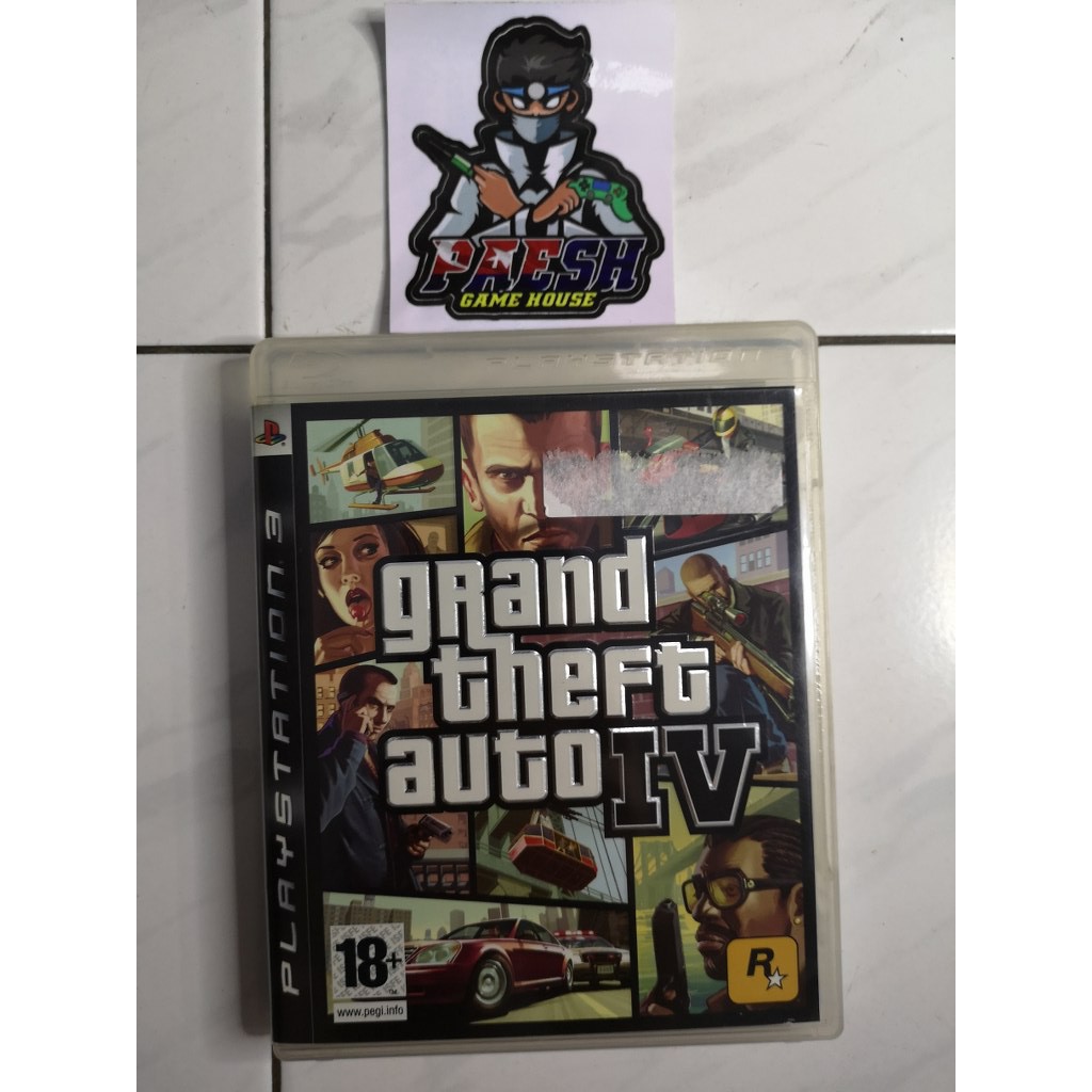 GTA4 GTA IV GRAND THEFT AUTO IV FOR PS3 GAMES USED DVD *ORIGINAL DISC