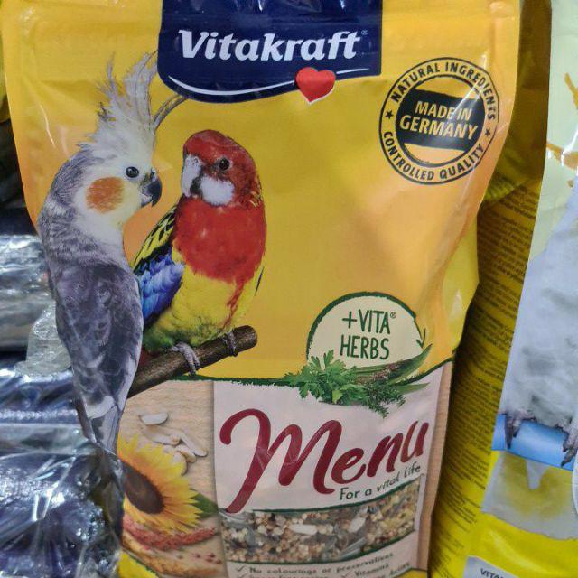 makanan cockatiel