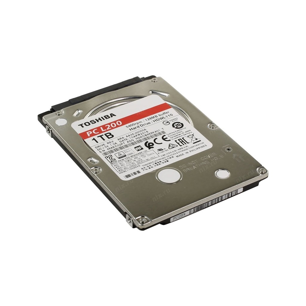 Toshiba 500GB/1TB 2.5" Laptop Hard Disk SATA 3.0Gbit/s 5400RPM 8MB