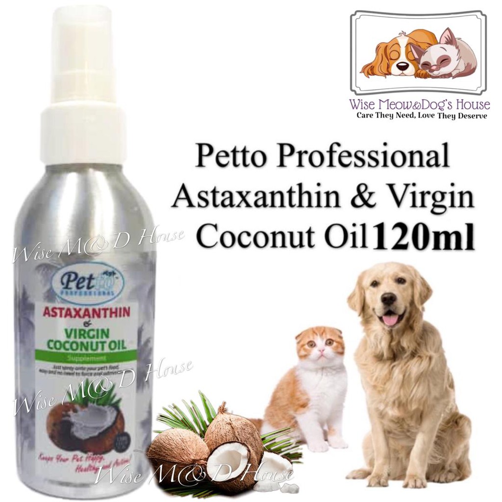 Petto Astaxanthin Virgin Coconut Oil 120ml Shopee Malaysia