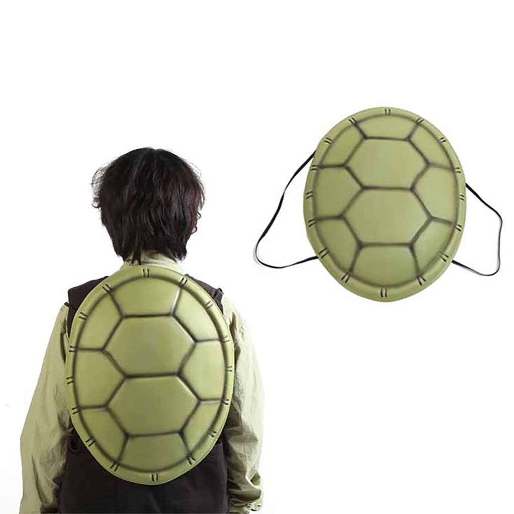 Outfit Props Cosplay Halloween Dress Turtle Shell Durable 46*34CM Wear-resistant Party Decor Green EVA Simulated