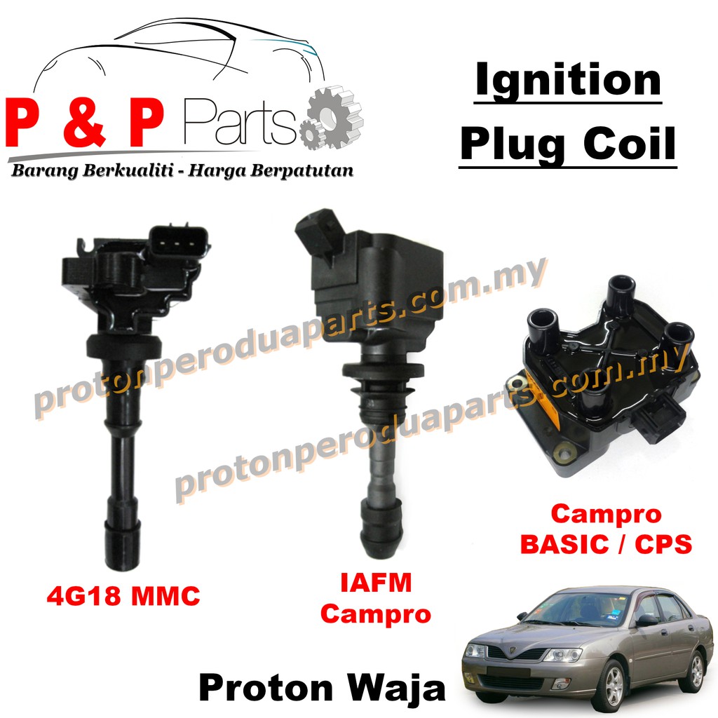 Ignition Plug Coil For Proton Waja 4g18 Campro Cps 6 Months Warranty Shopee Malaysia