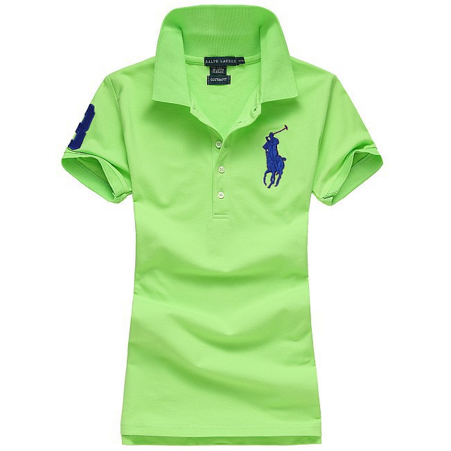 light green polo shirt womens