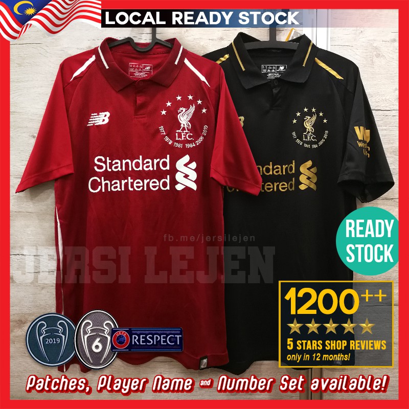 liverpool champions league jersey