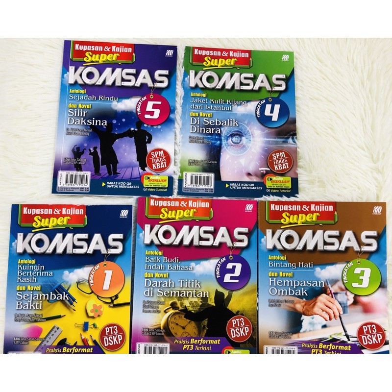 Kupasan & kajian super komsas tingkatan 1 ,2 , 3 , 4 & 5