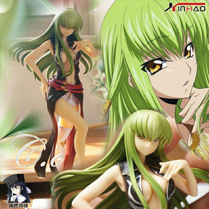 Anime Code Geass Lelouch Of The Rebellion C C シー ツー 22 Cm Xinhao Action Figure Pvc New Collection Figures Toys Shopee Malaysia